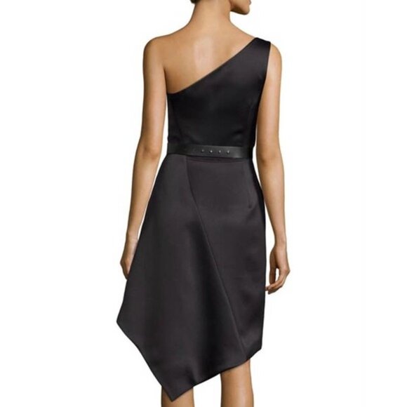 Halston Heritage One Shoulder Dress - Picture 2 of 6